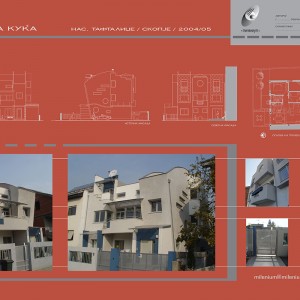 13 Biennial of Macedonian architecture participation; <br>Large annual award for architecture; and<br>Architecture Skopje (Tradiccionalna annual event for architects on the occasion of Skopje 13 November) participation